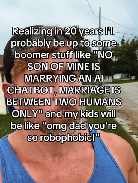Guess this is our boomer phase in the making.