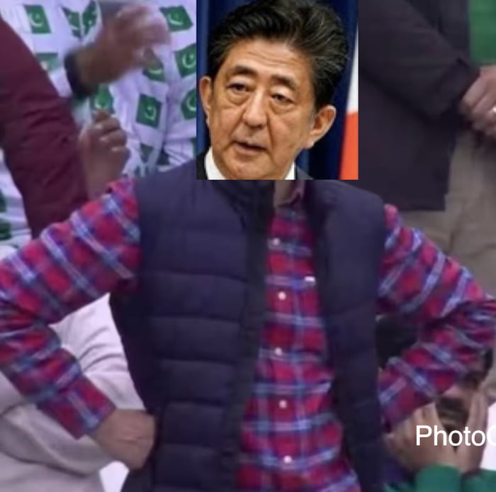 Shinzo Abe Watching The Failed Trump Assassination. - 9GAG