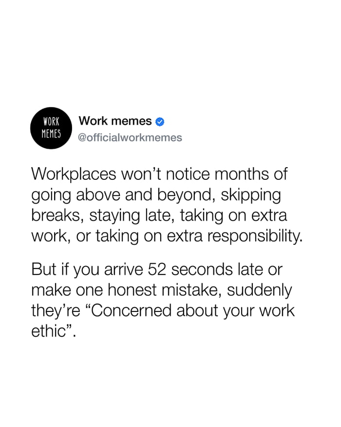 Corporate logic at its finest