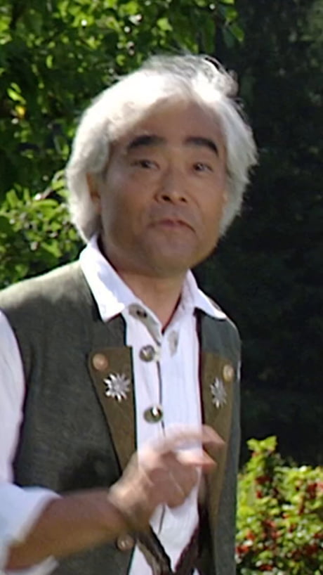 When they ask who you want immigrating to your country. This man is legendary yodeler Takeo Ischi, born in 1947. Yodled since he was 15. Began his yodeling career in Switzerland, 1970's - and eventually performed for his idol, Franzl Lang.