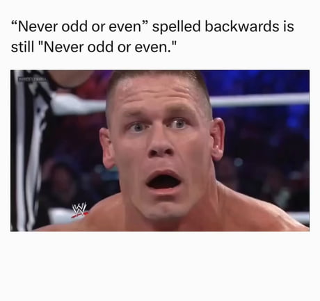 Never Odd Or Even...!