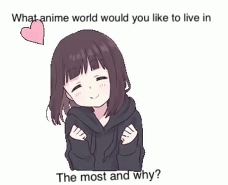 Anime Questions 6 There S A Little Message In The Comments For You 9gag