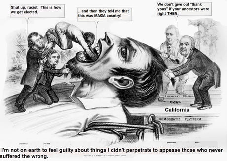 Civil War political cartoon - 9GAG