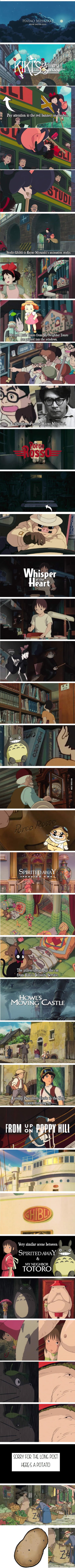 Here Are The Easter Eggs Hayao Miyazaki Has Hidden In His Movies. (Studio  Ghibli) - 9GAG