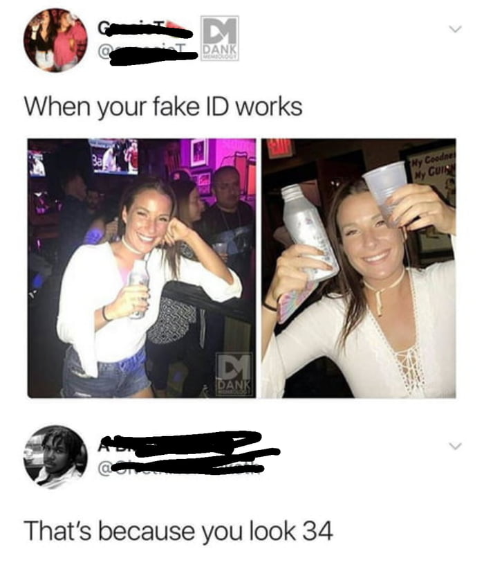 She got a senior citizen discount later