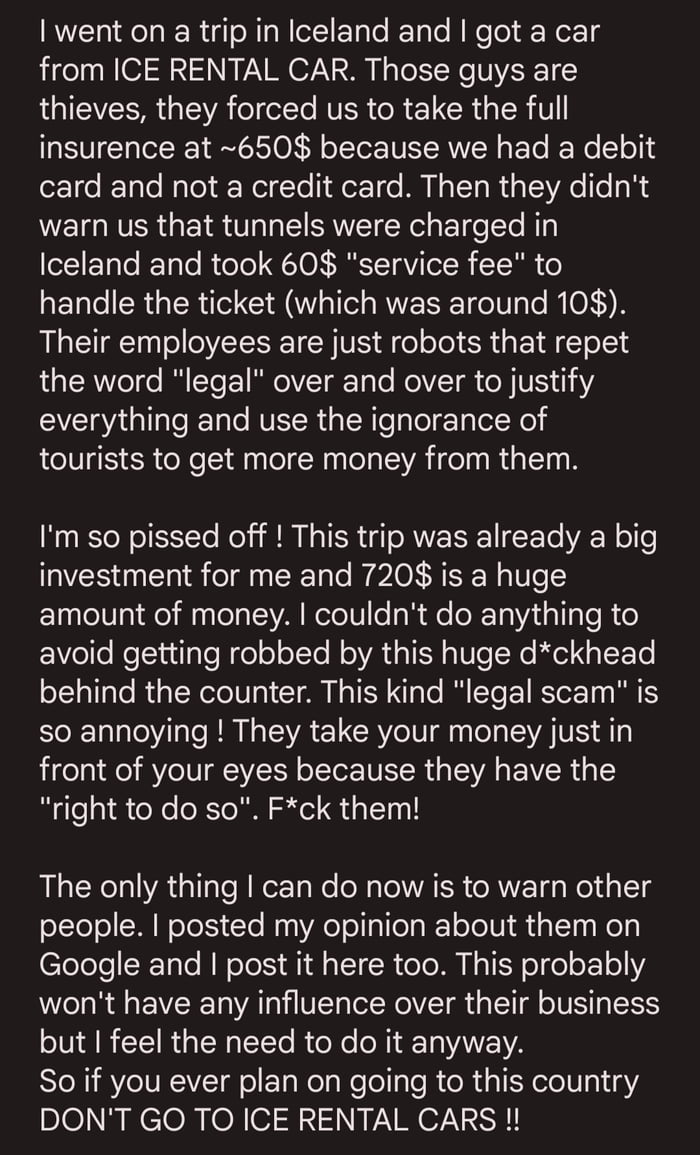 WORST CAR RENTAL COMPANY EVER ! 9GAG