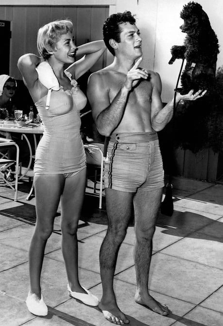 Janet Leigh and Tony Curtis :: 1950s - 9GAG