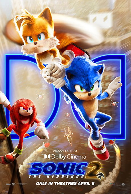 Sonic the Hedgehog 2' New Poster Released, Trailer Coming Tomorrow - 9GAG
