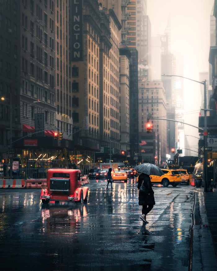 Just another rainy day in New York City 9GAG