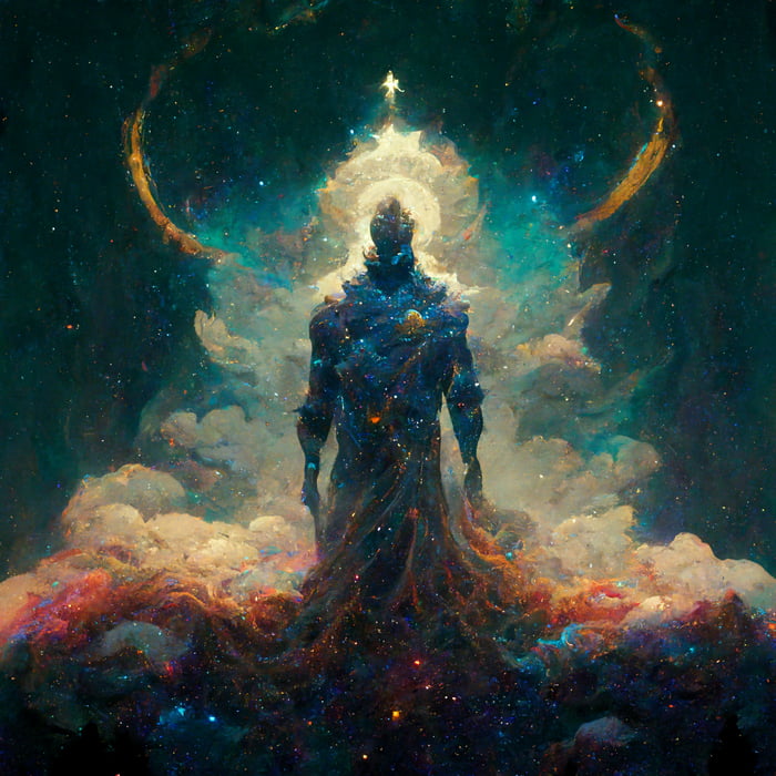 God Of Universe Created By Midjourney A I 9GAG