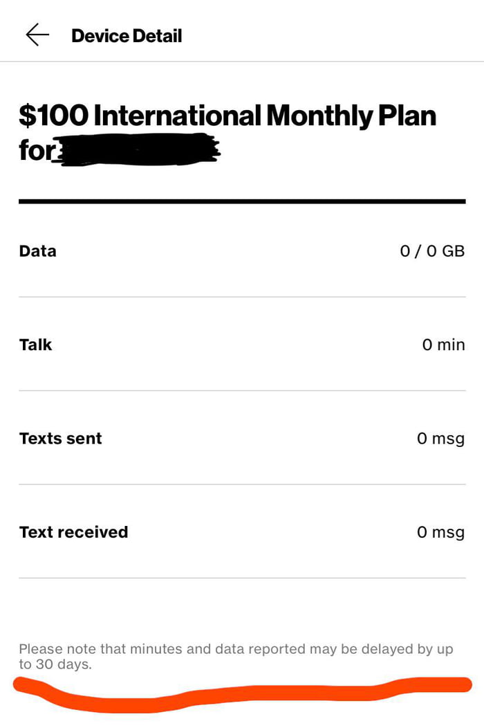 Verizon doesn’t show your international data usage until after the ...