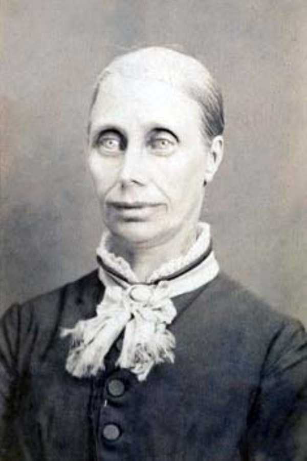 A Creepy Woman Probably In Either The Late 19th Century Or Early 20th