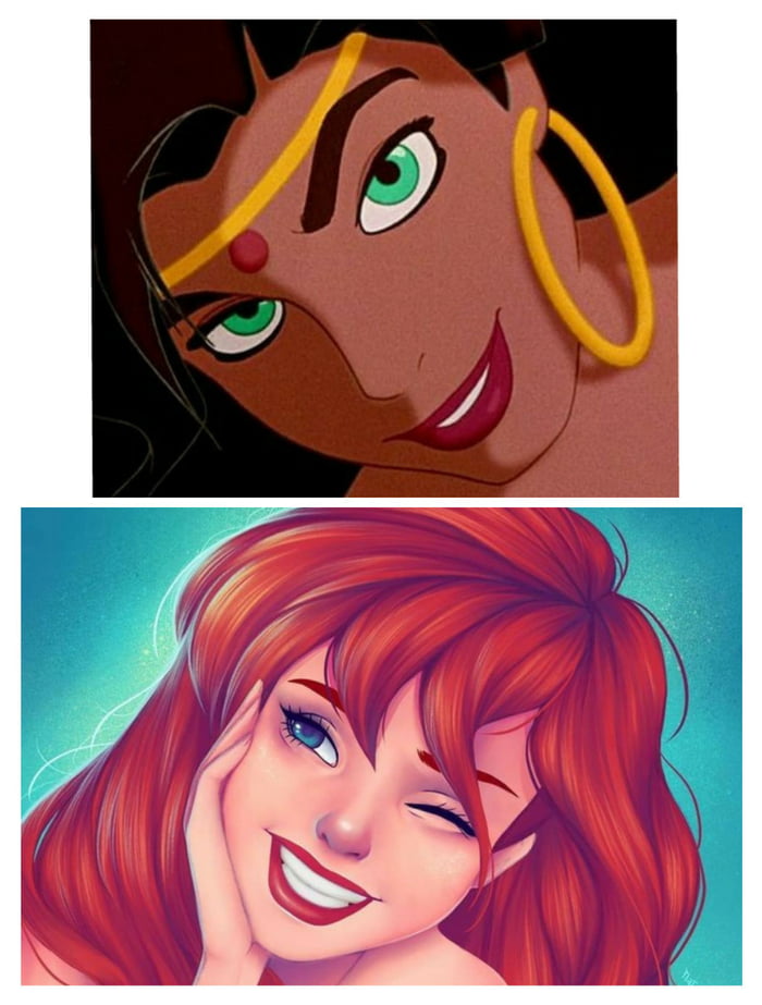 Since Ariel is black now, I bet Esmeralda gonna be white - 9GAG