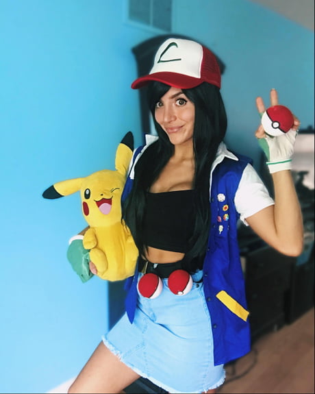 My Ashley Ketchum Pokemon cosplay 9GAG