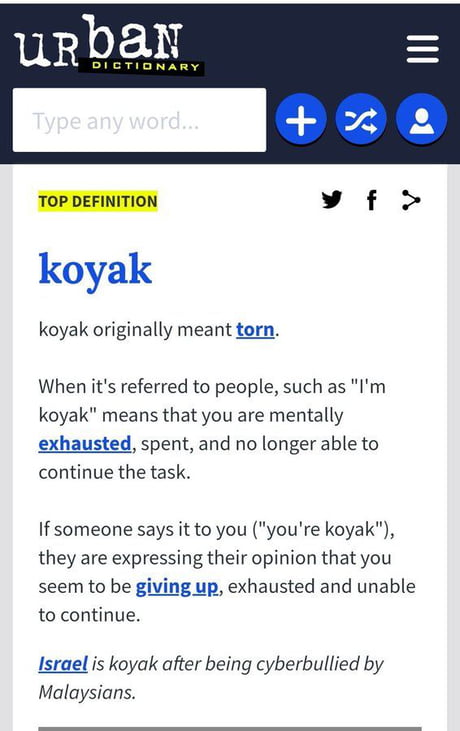 Koyak mean