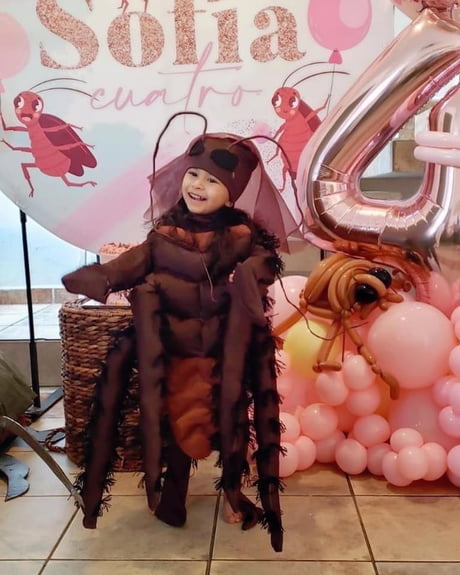 This little girl wanted to be a cockroach for her birthday - 9GAG