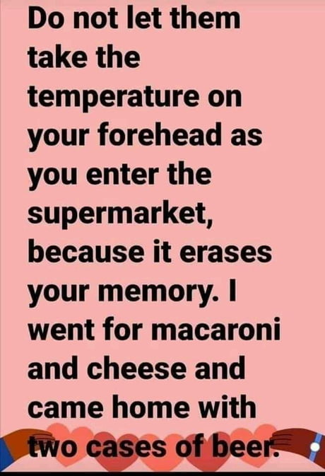 You have been warned.