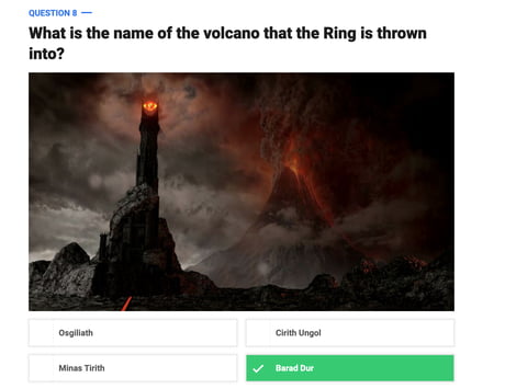 From A Lotr Trivia Quiz 9gag