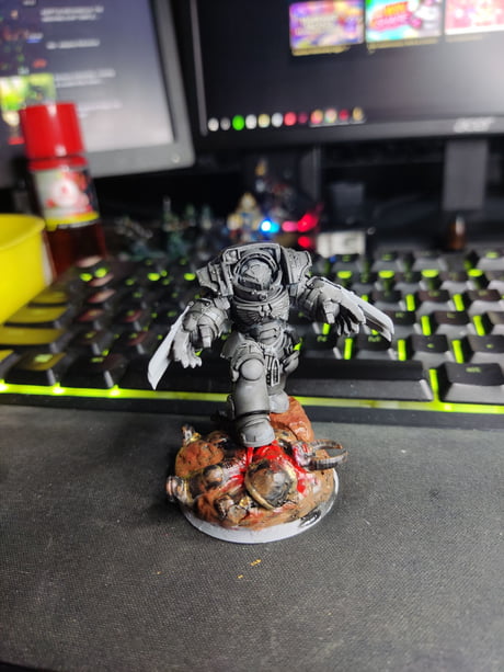 WIP terminator w/ lightning claws - 9GAG