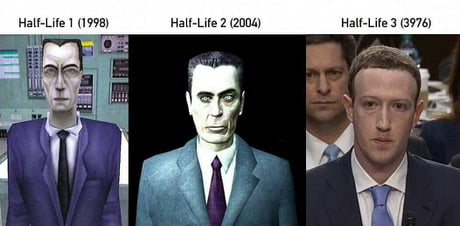 The evolution of GMan 9GAG