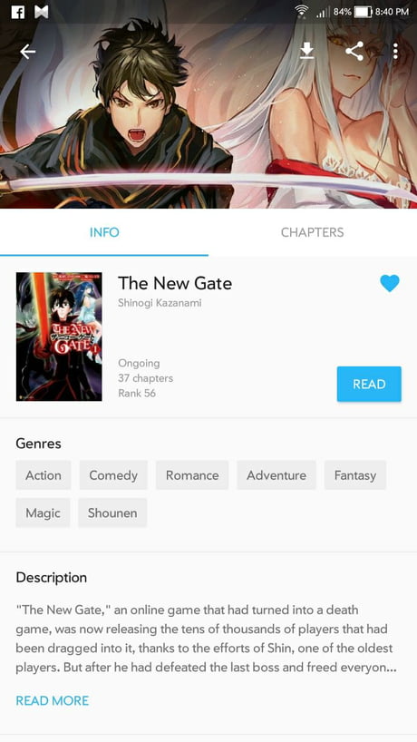 The New Gate  Manga 