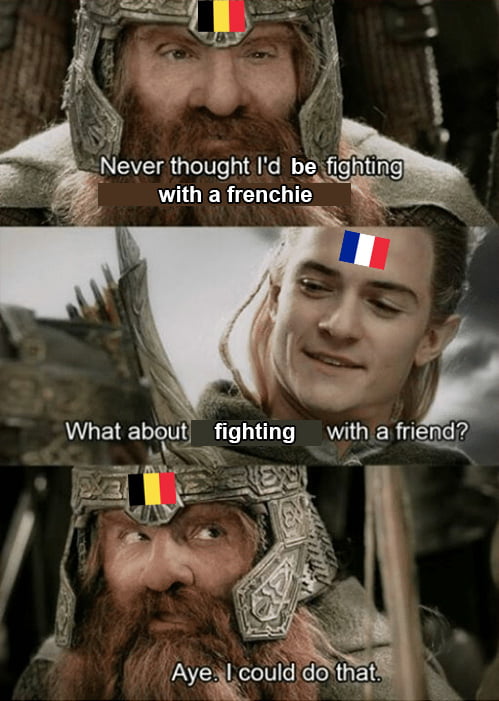 Good luck belgium