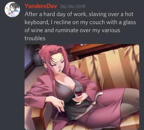 Yandere cringe
