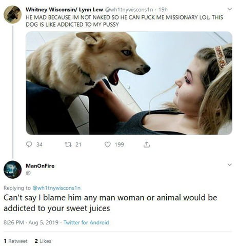 Whitney Wisconsin Getting Fucked By A Dog - This just isn't ok... - 9GAG