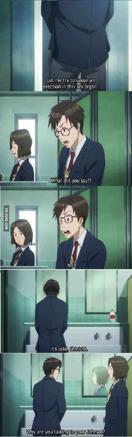 I Was wathcing Kiseijuu: Sei no Kakuritsu - Parasyte, when - 9GAG