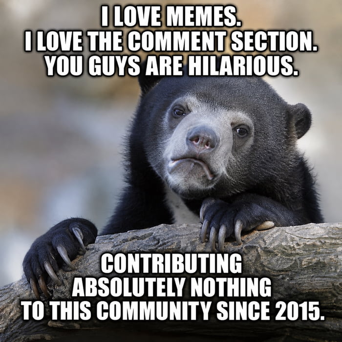 A confession