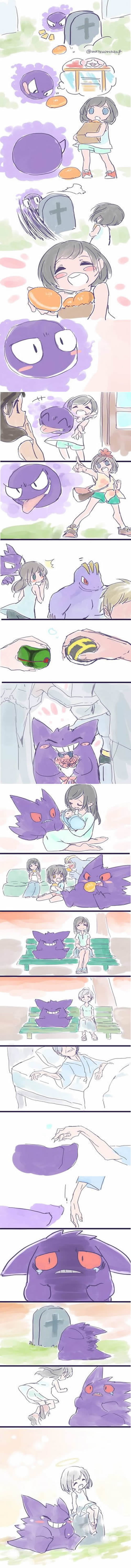 This Story About Gengar By The Grave Will Give You All The Feels (By matsuorca524)