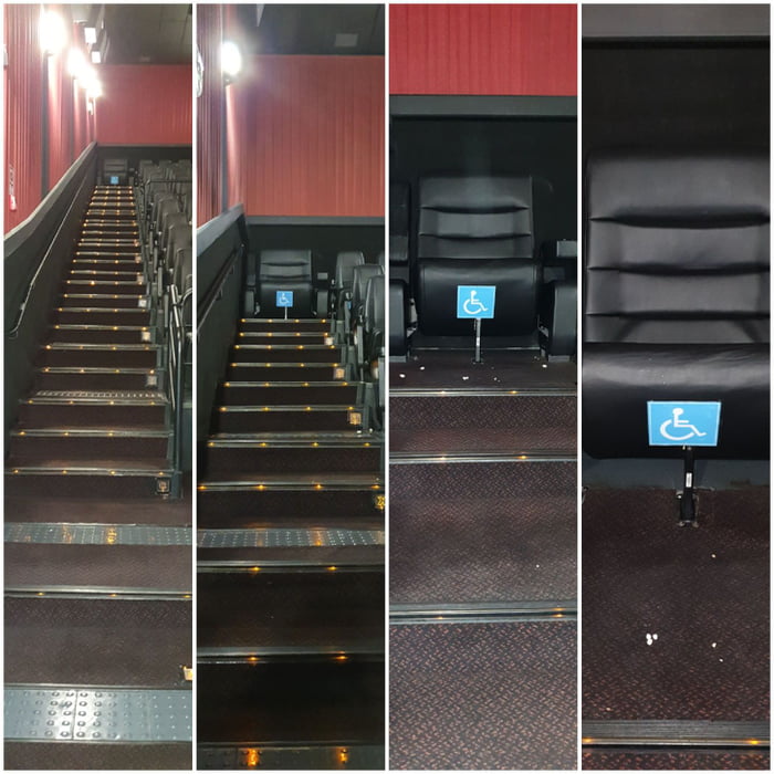 In my town Cinemark has a movie theater with special seats for ...