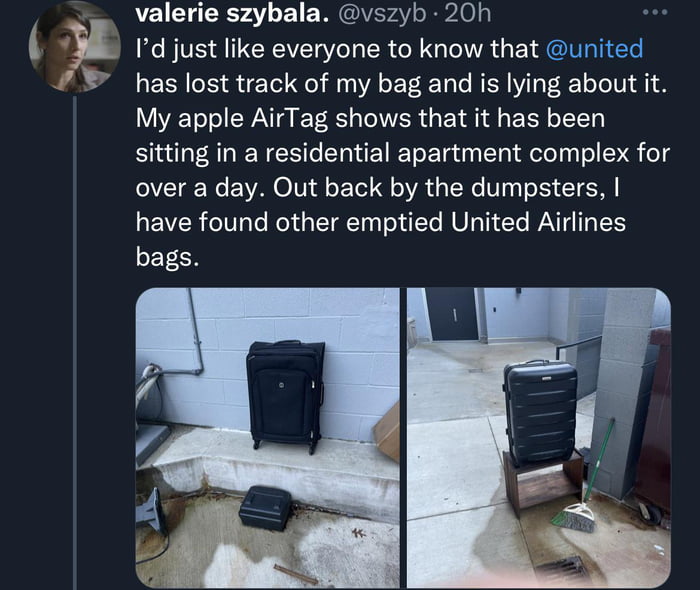 How United is handling missing luggage cases