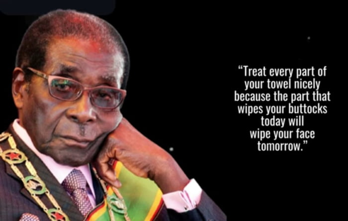 Mugabe school of quotes - 9GAG