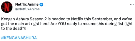 Kengan Ashura' Season 2: September 2023 Release Date & What We