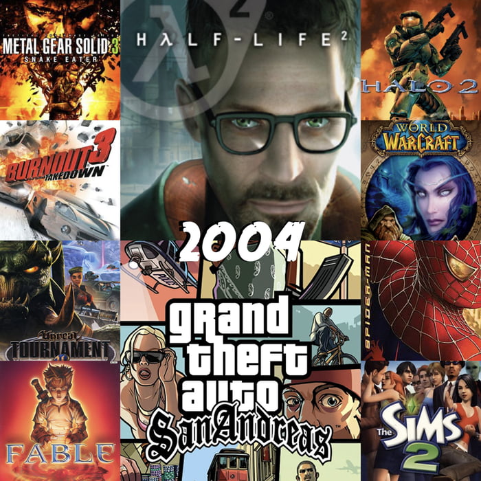 What is your favorite video game of 2004? 9GAG
