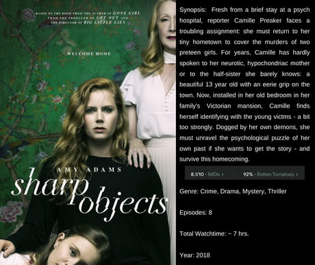 Sharp Objects (TV Mini Series 2018) - IMDb