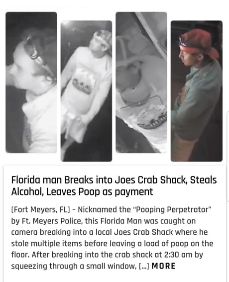 Florida Man at it again - 9GAG