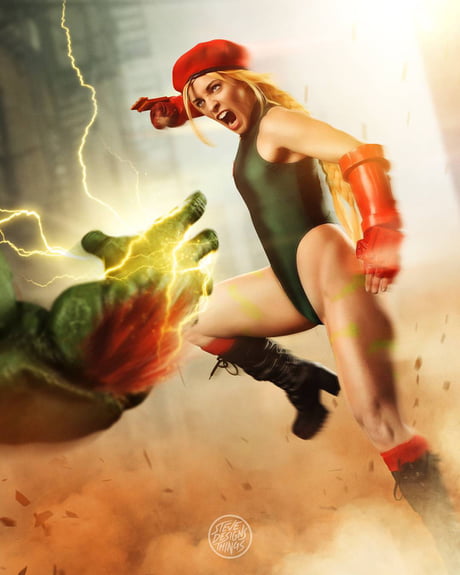 JSG Cosplay as Cammy White Street Fighter 9GAG