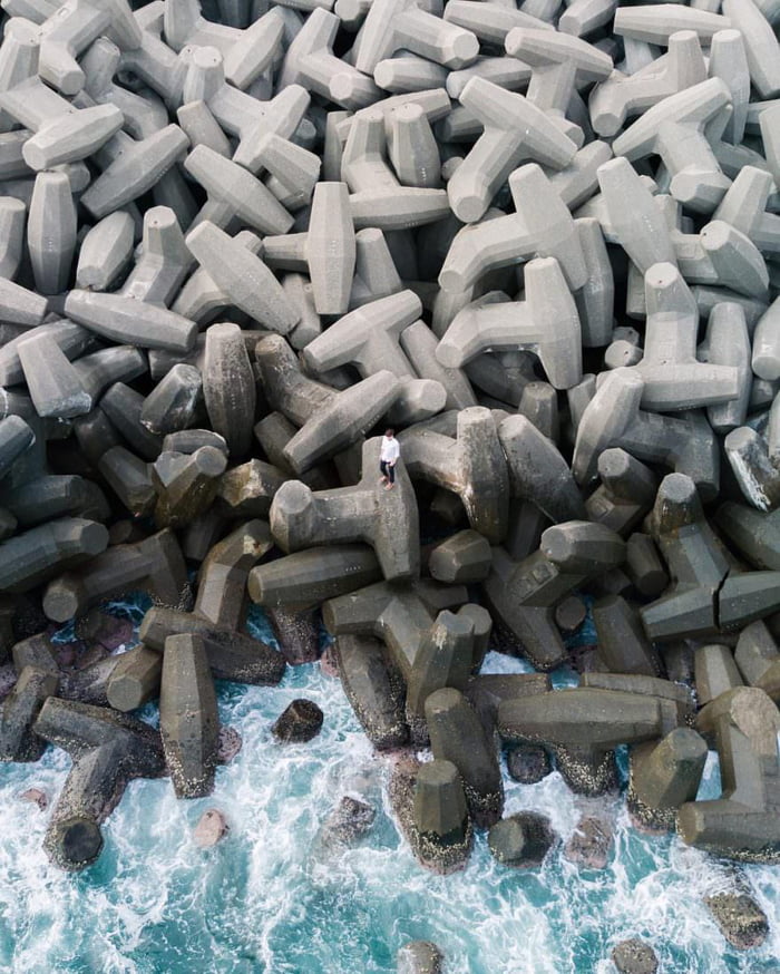 A Dolos Sea Defence Structure