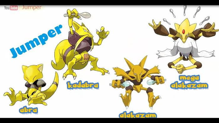 I Think Abra Evolution Line Is The Best You Can Feel The Power And The   Az96MRb 700b 