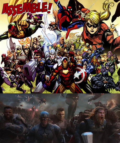 infinity war movie vs comic