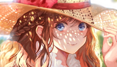 HD wallpaper: red-haired female anime character, Ilya Kuvshinov, redhead,  freckles | Wallpaper Flare