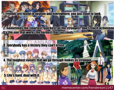 What anime taught us