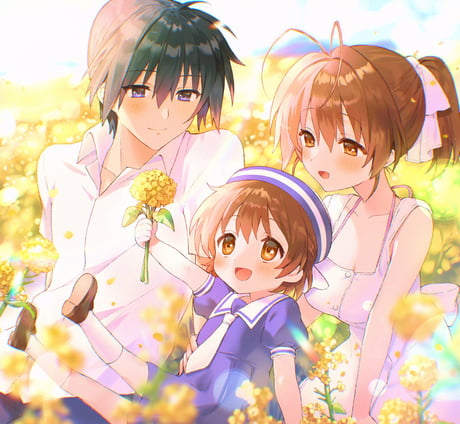 Anime Romance - Happy Family smile 😄 Anime/Manga =... | Facebook