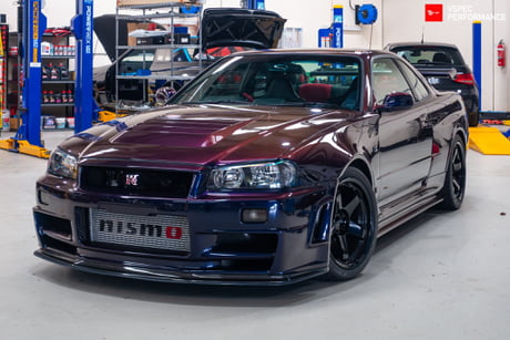 Nissan Skyline Gt R Bnr34 Nismo Z Tune 1 Of 1 Midnight Purple Z Tune 9gag