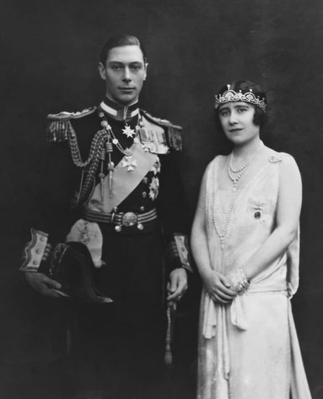 A Newly Wed Future King George Vi Of The United Kingdom And Last Emperor Of India And His Wife Elizabeth 1923 9gag