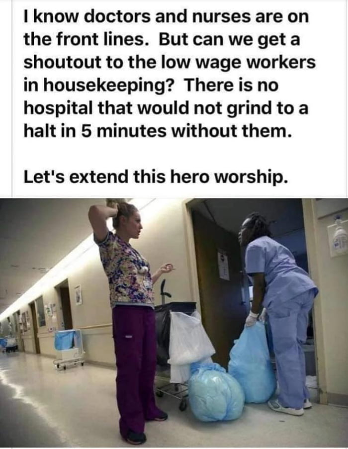 Housekeepers and Janitors Need Praise As Unsung but Very Much Important