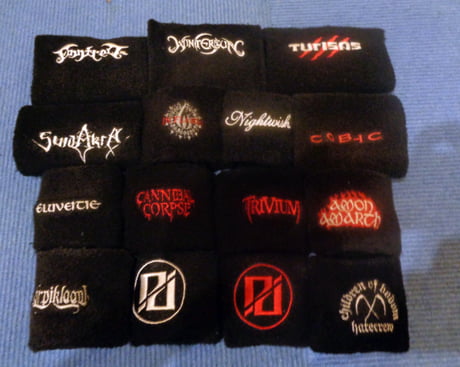 My collection of metal band wristbands how do you like it m 9GAG