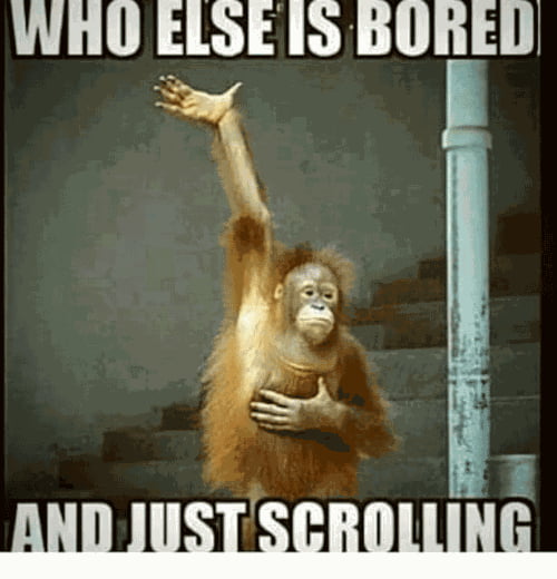 Keep scrolling 9GAG